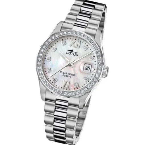 Lotus Damenuhr Edelstahl silber Lotus Classic Armbanduhr UL18933/1