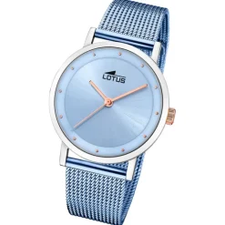 Lotus Damenuhr Edelstahl hellbau Lotus Classic Armbanduhr UL18878/1