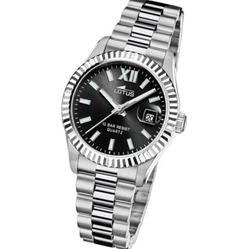 Lotus Damenuhr Edelstahl silber Lotus Classic Armbanduhr UL18930/6