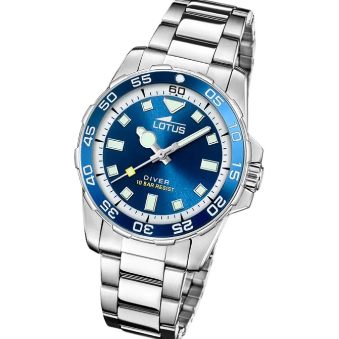 Lotus Damenuhr Edelstahl silber Lotus Classic Armbanduhr UL18936/5