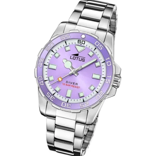Lotus Damenuhr Edelstahl silber Lotus Classic Armbanduhr UL18937/6