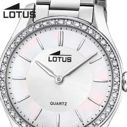 Lotus Damenuhr Edelstahl silber Lotus Classic Armbanduhr UL18796/1