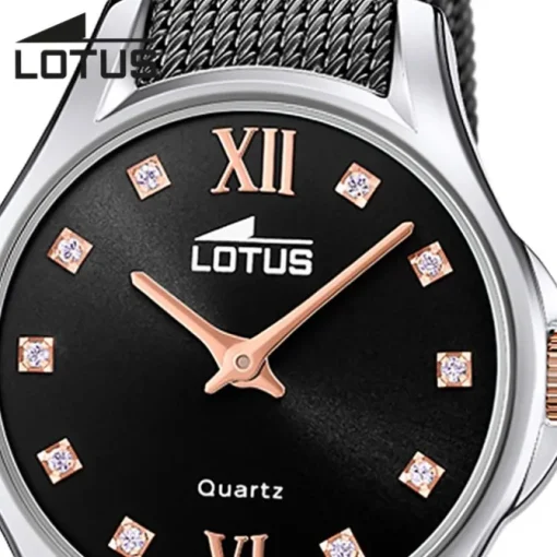 Lotus Damenuhr Edelstahl grau Lotus Classic Armbanduhr UL18799/3