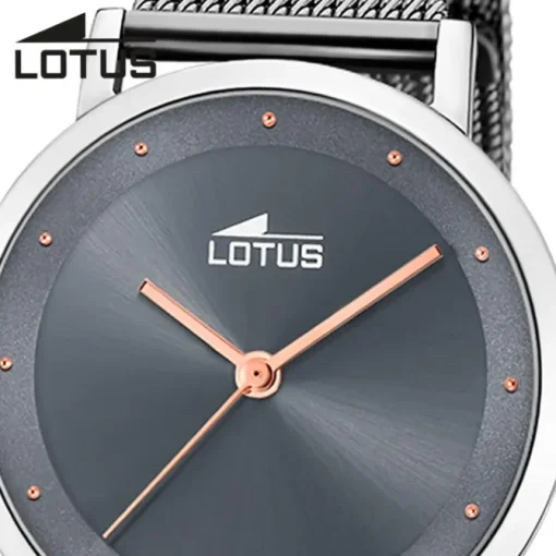 Lotus Damenuhr Edelstahl grau Lotus Classic Armbanduhr UL18878/3