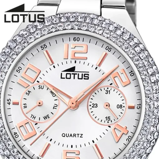 Lotus Damenuhr Edelstahl silber Lotus Classic Armbanduhr UL18918/1