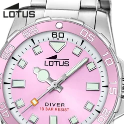 Lotus Damenuhr Edelstahl silber Lotus Classic Armbanduhr UL18937/1