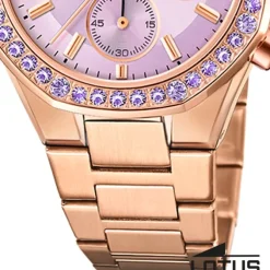 Lotus Damenuhr Edelstahl roségold Lotus Classic Armbanduhr UL18874/1