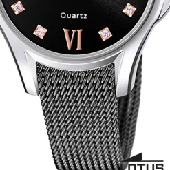 Lotus Damenuhr Edelstahl grau Lotus Classic Armbanduhr UL18799/3