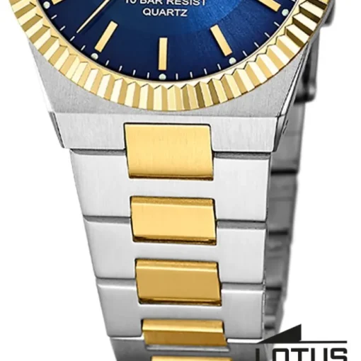 Lotus Damenuhr Edelstahl silbergold Lotus Classic Armbanduhr UL18839/3