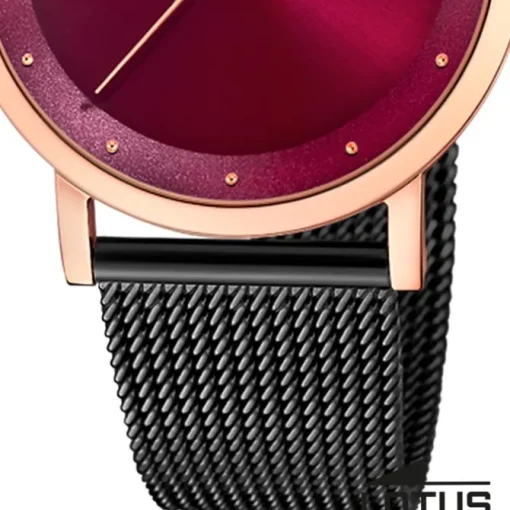 Lotus Damenuhr Edelstahl schwarz Lotus Classic Armbanduhr UL18880/1