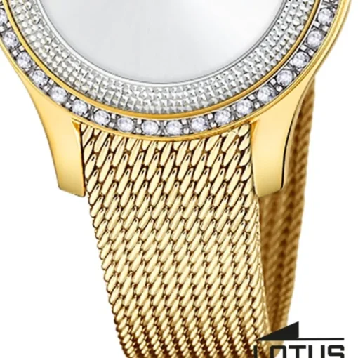 Lotus Damenuhr Edelstahl gold Lotus Classic Armbanduhr UL18827/1