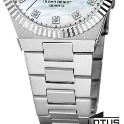 Lotus Damenuhr Edelstahl silber Lotus Classic Armbanduhr UL18838/1
