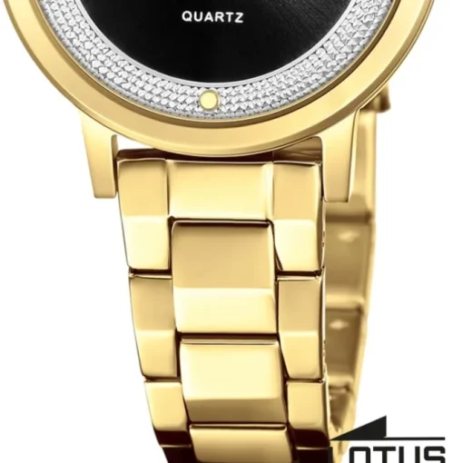 Lotus Damenuhr Edelstahl gold Lotus Classic Armbanduhr UL18893/4