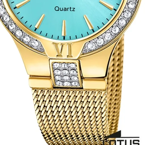 Lotus Damenuhr Edelstahl gold Lotus Classic Armbanduhr UL18895/2