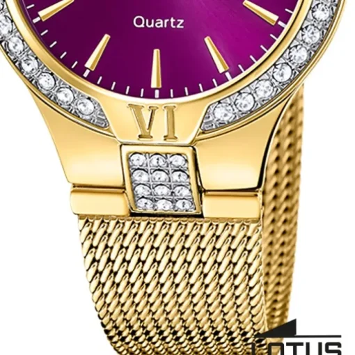 Lotus Damenuhr Edelstahl gold Lotus Classic Armbanduhr UL18895/3