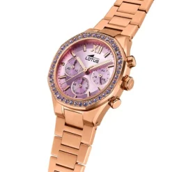 Lotus Damenuhr Edelstahl roségold Lotus Classic Armbanduhr UL18874/1