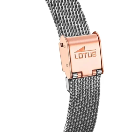 Lotus Damenuhr Edelstahl grau Lotus Classic Armbanduhr UL18799/3