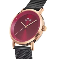 Lotus Damenuhr Edelstahl schwarz Lotus Classic Armbanduhr UL18880/1