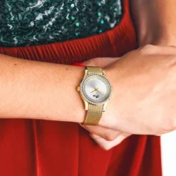 Lotus Damenuhr Edelstahl gold Lotus Classic Armbanduhr UL18827/1