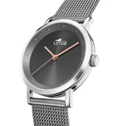 Lotus Damenuhr Edelstahl grau Lotus Classic Armbanduhr UL18878/3