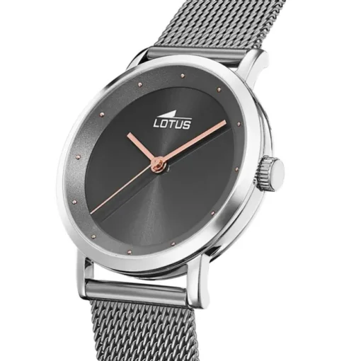 Lotus Damenuhr Edelstahl grau Lotus Classic Armbanduhr UL18878/3