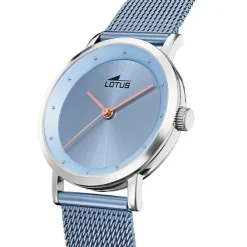 Lotus Damenuhr Edelstahl hellbau Lotus Classic Armbanduhr UL18878/1