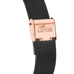 Lotus Damenuhr Edelstahl schwarz Lotus Classic Armbanduhr UL18880/1