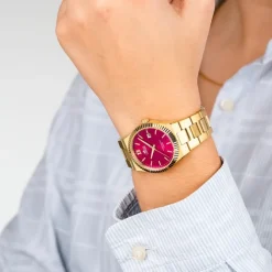 Lotus Damenuhr Edelstahl gold Lotus Classic Armbanduhr UL18840/2