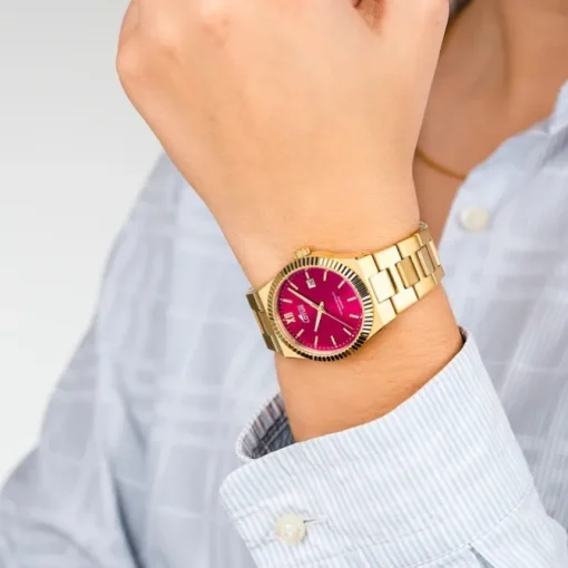 Lotus Damenuhr Edelstahl gold Lotus Classic Armbanduhr UL18840/2