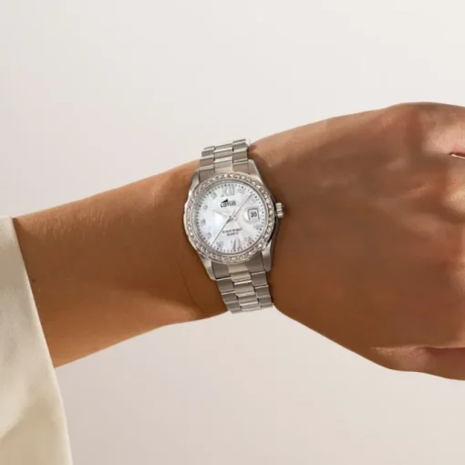 Lotus Damenuhr Edelstahl silber Lotus Classic Armbanduhr UL18933/1