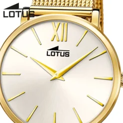 Lotus Damenuhr Minimalist Armbanduhr Edelstahl gold UL18732/1