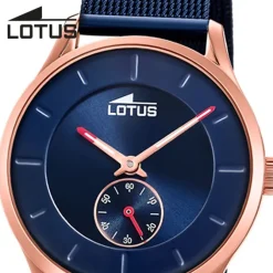 Lotus Damenuhr Minimalist Armbanduhr Edelstahl blau UL18820/1