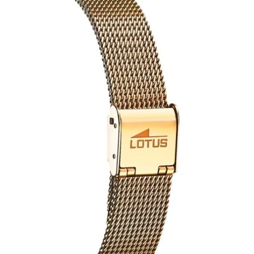 Lotus Damenuhr Minimalist Armbanduhr Edelstahl gold UL18732/1