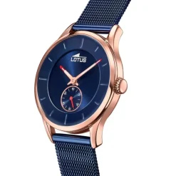 Lotus Damenuhr Minimalist Armbanduhr Edelstahl blau UL18820/1