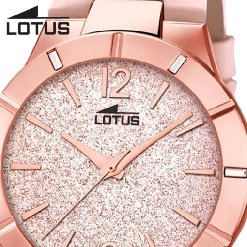 Lotus Damenuhr Trendy Armbanduhr Leder hellrosa UL18610/2
