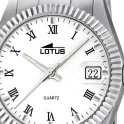 LOTUS Damenuhr Typ R. Analog Quarz Uhr Edelstahl Armband silber UL15822/1