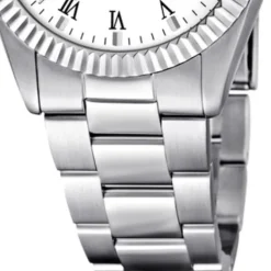 LOTUS Damenuhr Typ R. Analog Quarz Uhr Edelstahl Armband silber UL15822/1