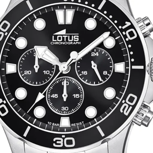 Lotus Herren Armbanduhr Khrono 18756/3 Chronograph Edelstahl silber UL18756/3