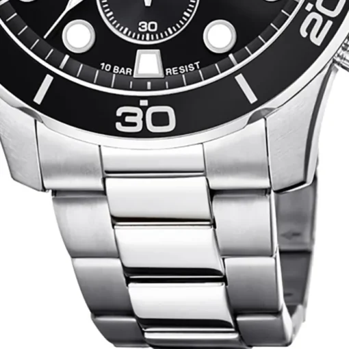 Lotus Herren Armbanduhr Khrono 18756/3 Chronograph Edelstahl silber UL18756/3