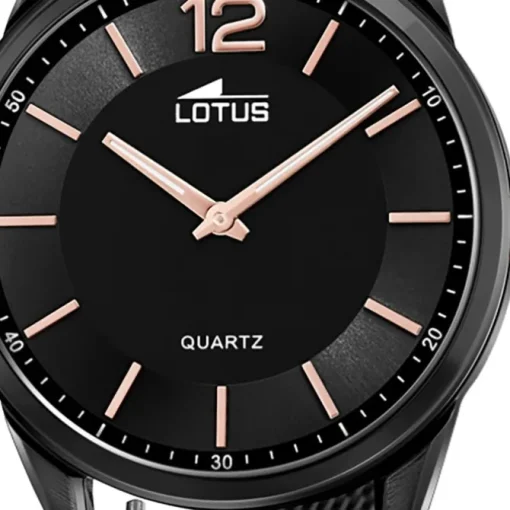 Lotus Herren Armbanduhr Smart Casual 18736/3 Analog Edelstahl schwarz UL18736/3