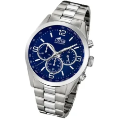 Lotus Herren-Armbanduhr Edelstahl silber 18152/4 Quarz Minimalist UL18152/4