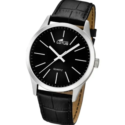 LOTUS Herren-Armbanduhr Minimalist analog Quarz Leder UL15961/3