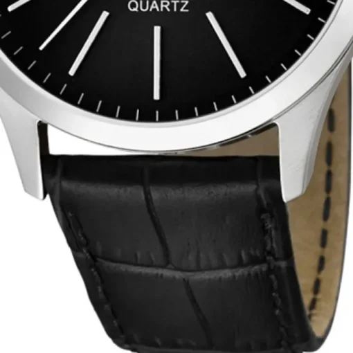 LOTUS Herren-Armbanduhr Minimalist analog Quarz Leder UL15961/3