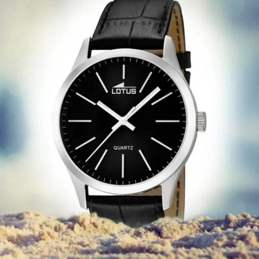 LOTUS Herren-Armbanduhr Minimalist analog Quarz Leder UL15961/3