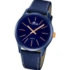 LOTUS Herren-Uhr - Minimalist - Analog - Quarz - Leder/Textil - UL18166/2