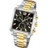 Lotus Herrenuhr Edelstahl silbergold Lotus Classic Armbanduhr UL18852/4