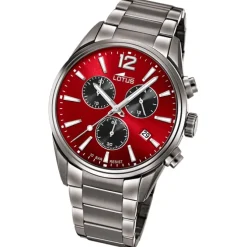 Lotus Herrenuhr Edelstahl grau Lotus Classic Armbanduhr UL18682/5