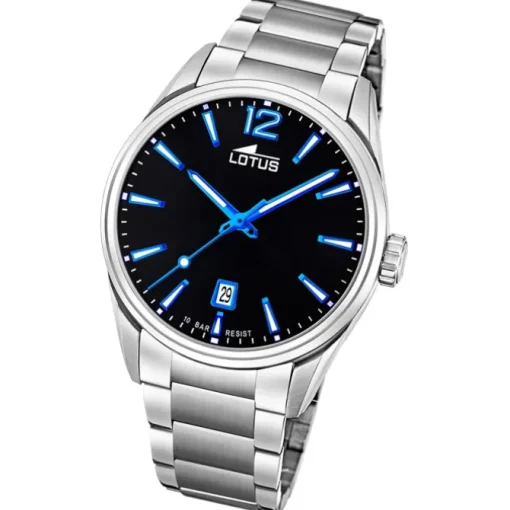Lotus Herrenuhr Edelstahl silber Lotus Classic Armbanduhr UL18692/6