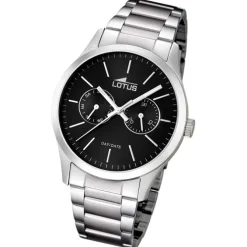 Lotus Herrenuhr Edelstahl silber Lotus Minimalist Armbanduhr UL15954/3