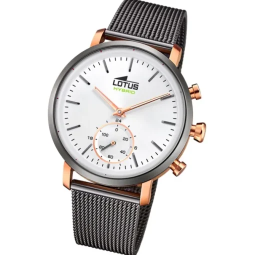 Lotus Herrenuhr Edelstahl grau Lotus Classic Armbanduhr UL18805/1